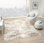 Tapis brun / beige à motif abstrait Collection Sufiya