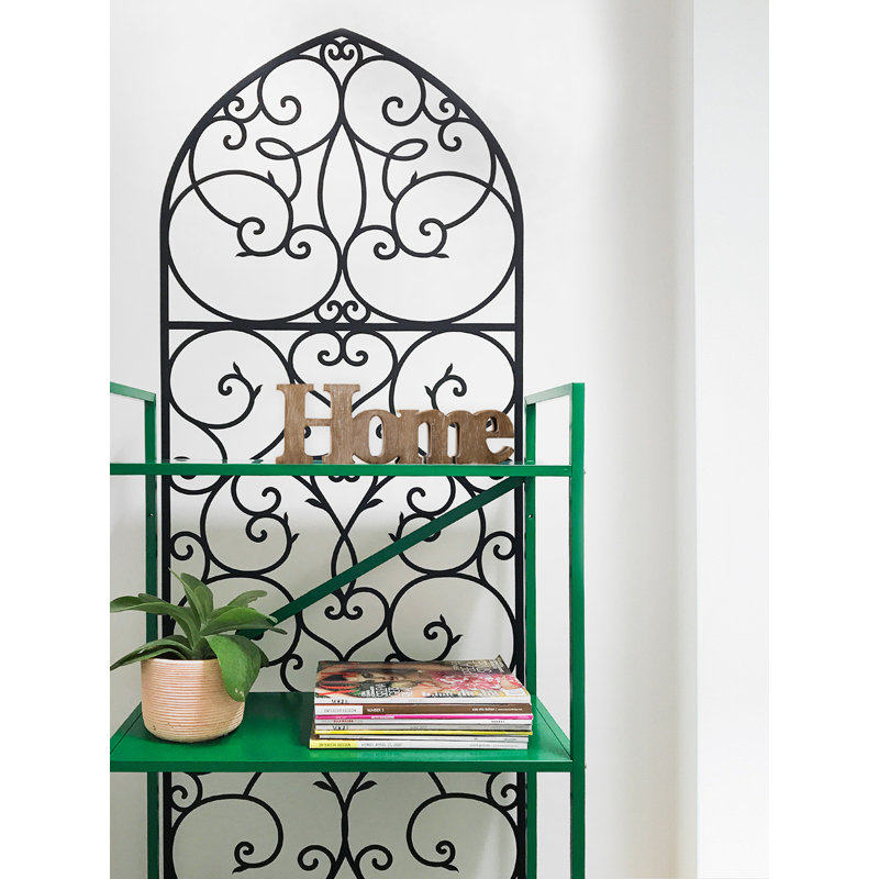 Abstract Non-Wall Damaging Accent, Black