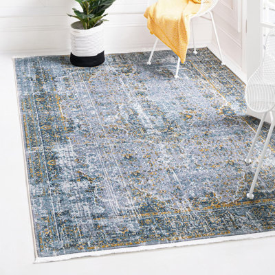 Tapis d'intérieur gris Folmar