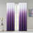 Ombre Room Darkening Curtains for Living Room 40"W x 84"L Machine Washable Panel Pair-220899459-168375480