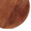 Table de bout ronde en bois de manguier