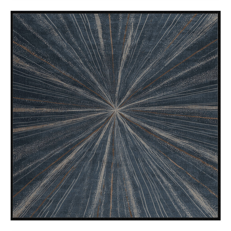 Tapis noir lavable à la machine, Carré 4 pi