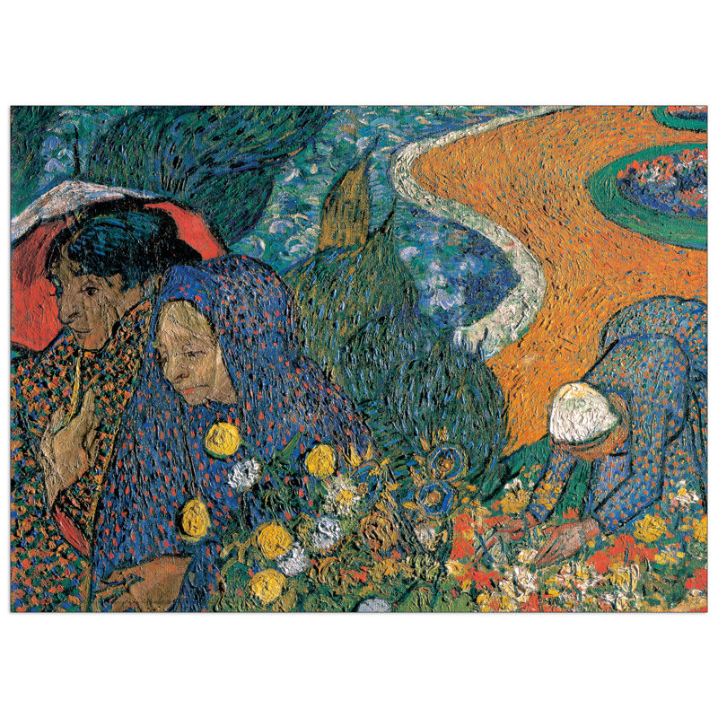 Vincent Van Gogh - No Frame Painting on Wood, 73cm H x 100cm W x 1.8cm D