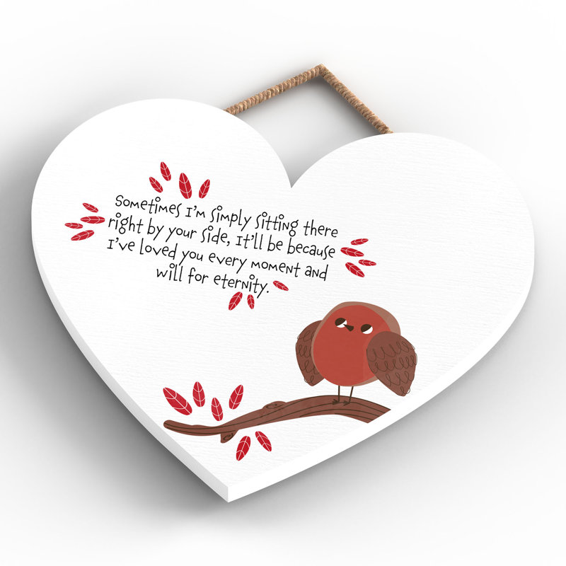 Robin Right by Your Side Wall Décor