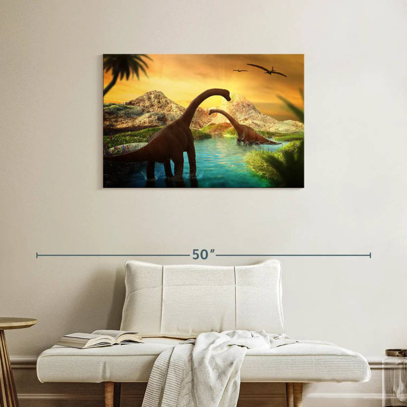Brampt Sauropods, 24" H x 36" W