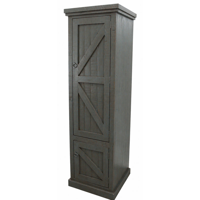 Armoire Kelley, Bleu foncé rustique