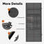 Calliana 91.7"L Extendable Aluminum Outdoor Dining Table