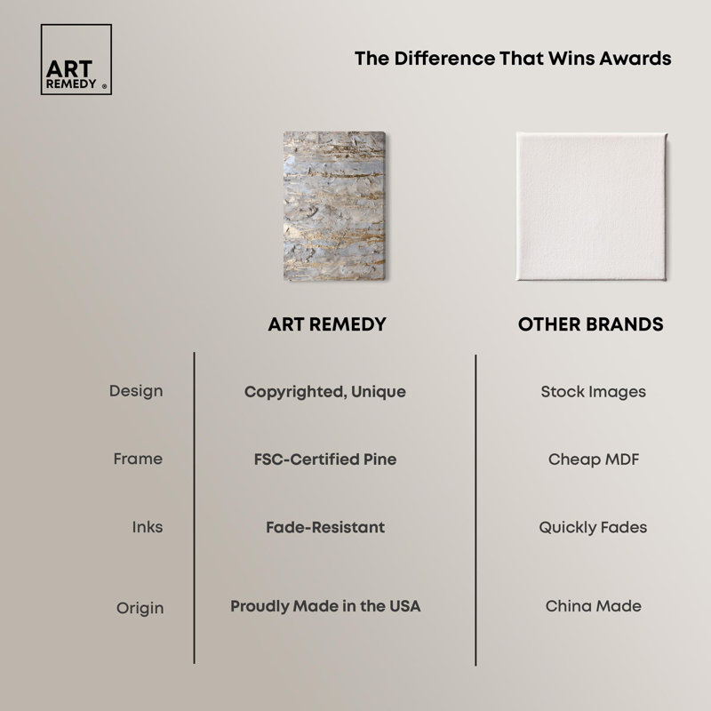 «Celestial Gold Canvas Elegant Gold Abstract» par Art Remedy, Toile tendue, H 15 po x l 10 po