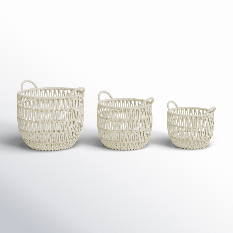 Ensemble de paniers en tissu