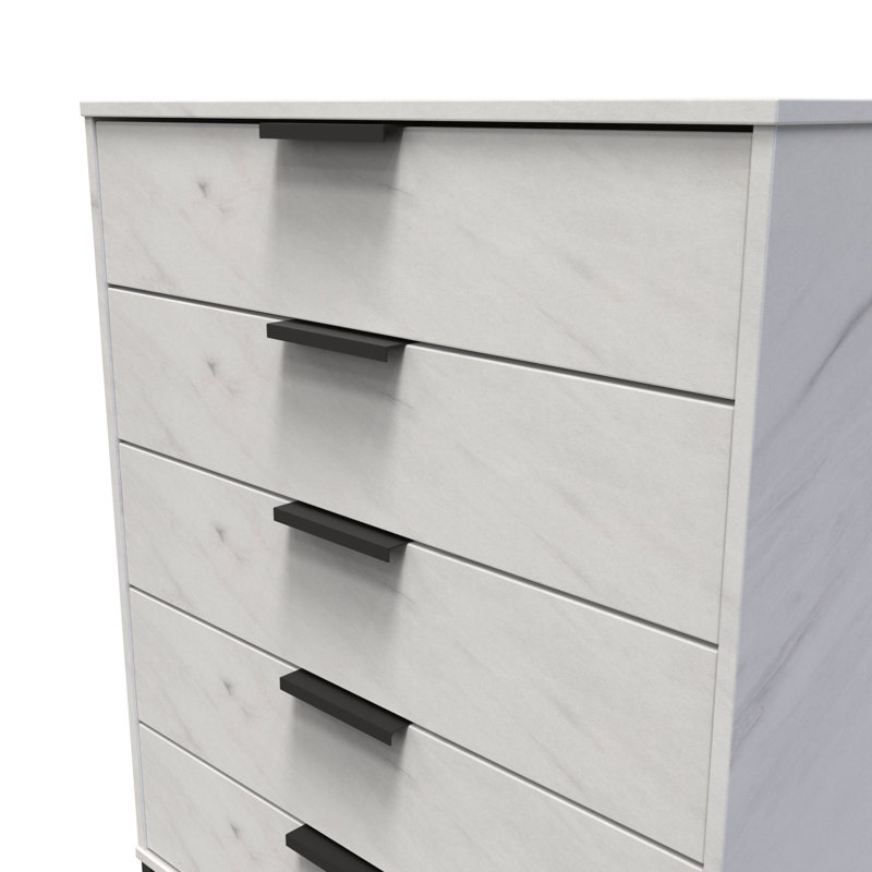 Turah 77cm W 5 - Drawer Chest of Drawers