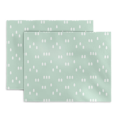 Ensemble de napperons en coton 2 pièces