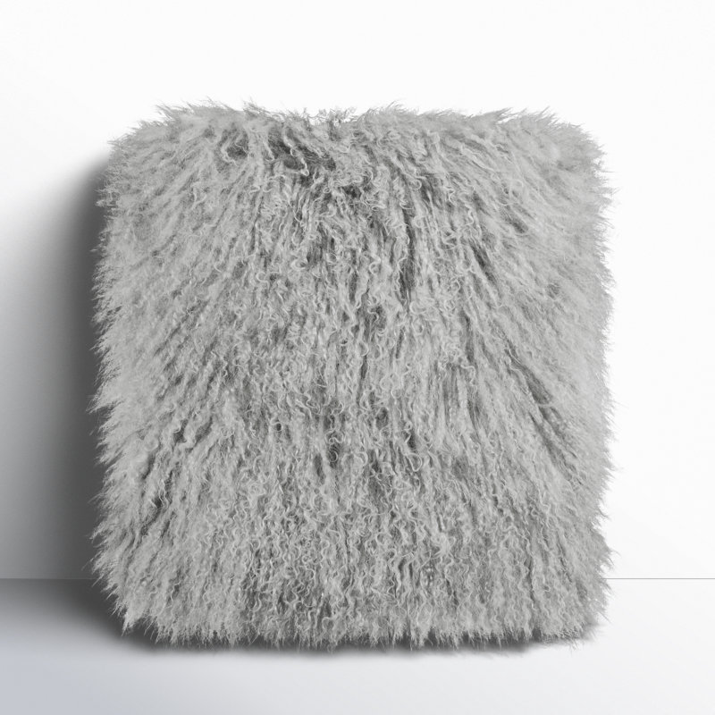 Housse et insert de coussin carré Duran, Gris