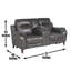 Causeuse Trento Pwr-Pwr Console