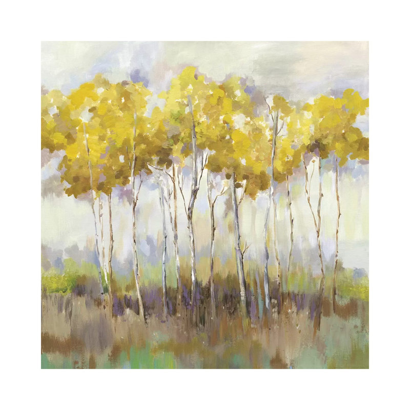 Stance II by Allison Pearce - Wrapped Canvas Painting, 45.72 cm H x 45.72 cm W x 3.175 cm D