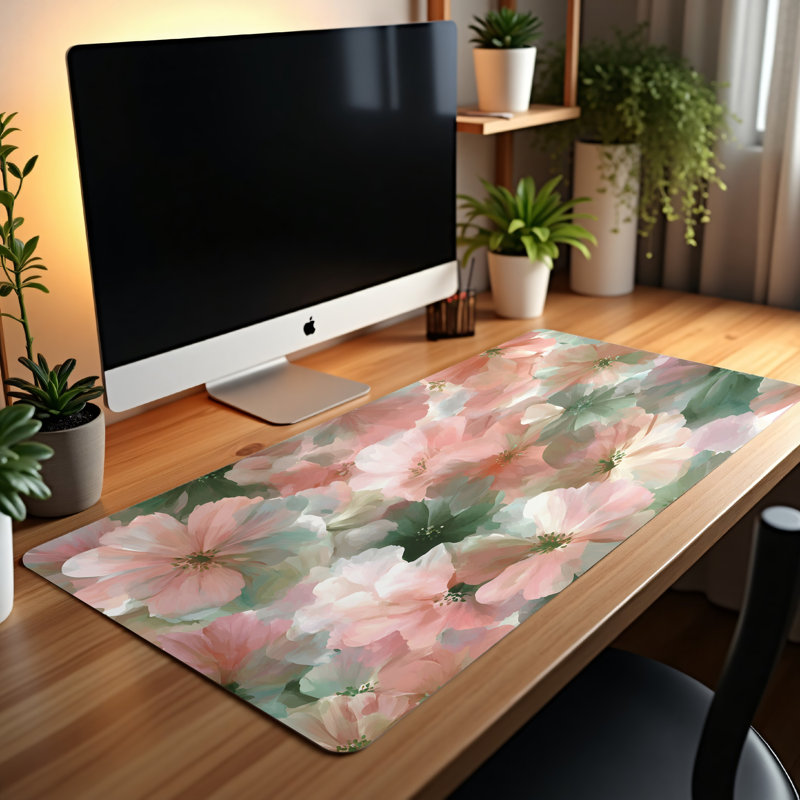 Polyester Desk Pad, 14.4x12.1