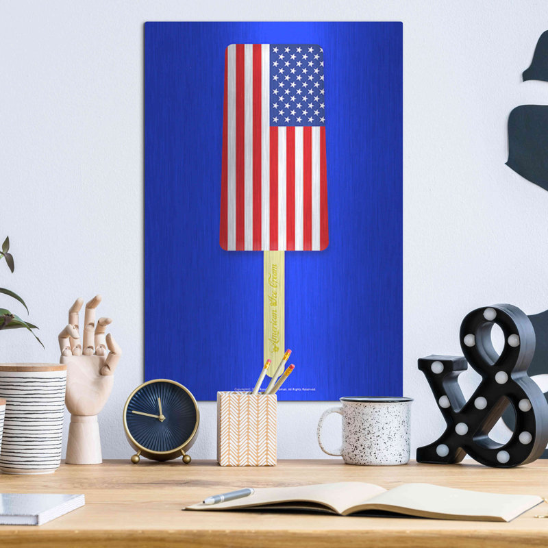 «American Ice Cream» par Roozbeh Bahramali, H 16 po x l 12 po