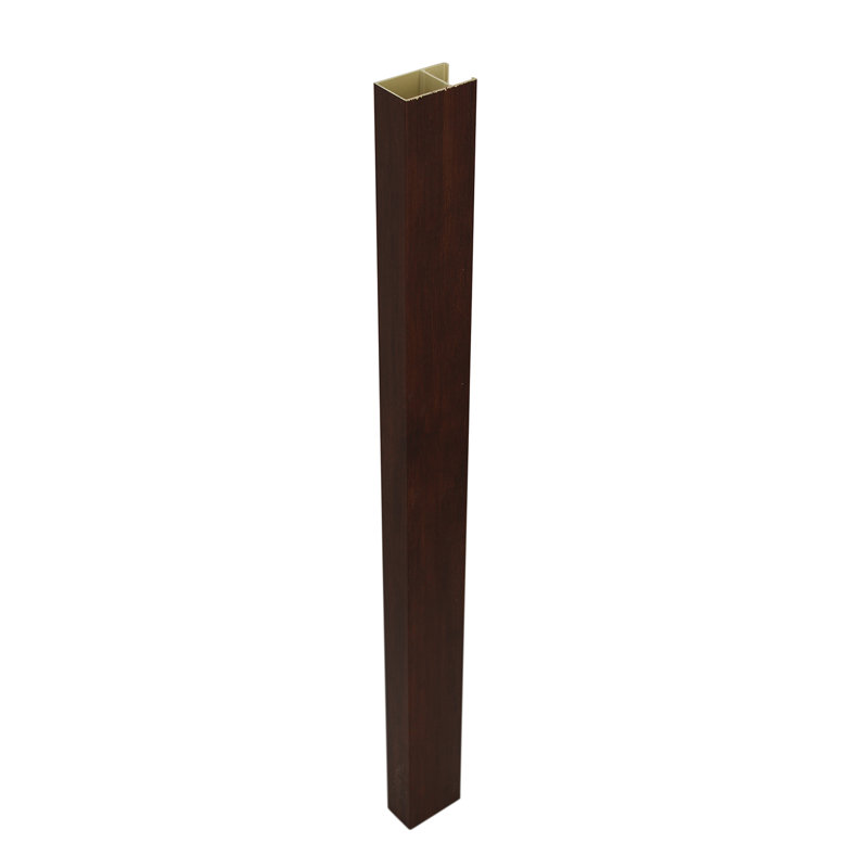 Carreaux de plafond suspendus WPC 2 po x 3,54 po, panneaux de plafond en bois composite en plastique avec ensemble de suspension (ensemble de 20 panneaux)