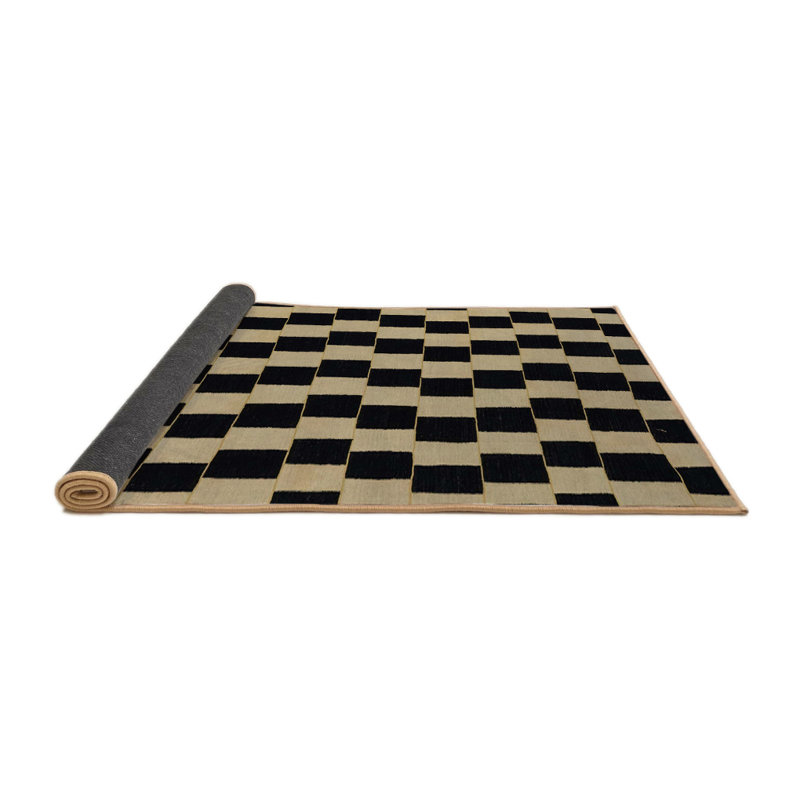 Alienello Abstract Indoor Rug, Round 7'