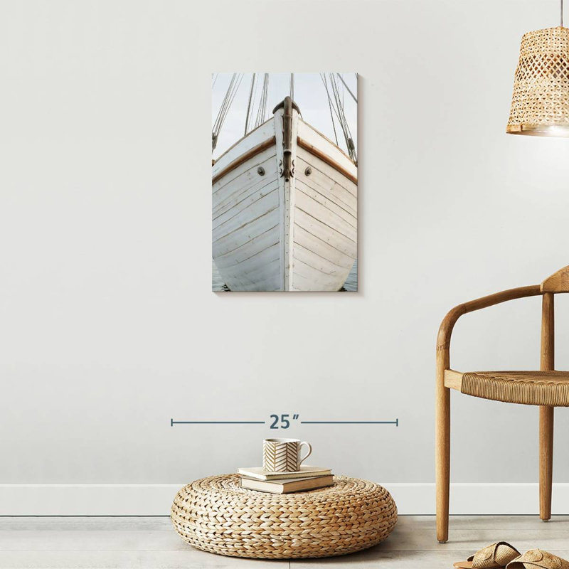 White Boat's Bow, 24" H x 16" W