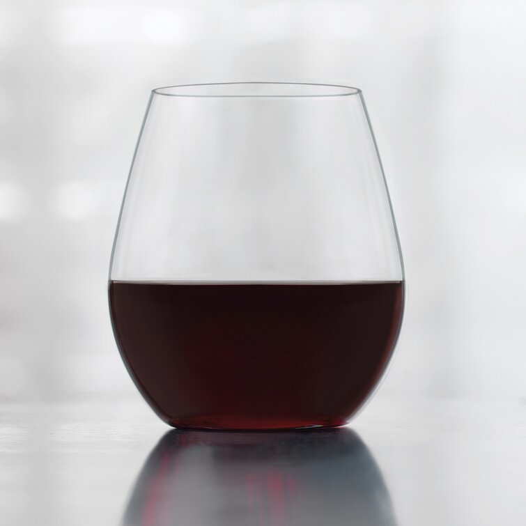 Libbey Signature Kentfield Stemless Red Wine Glasses, 18-ounce