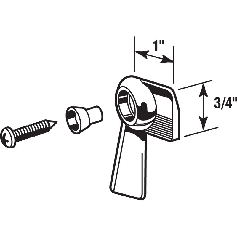 Prime-Line Left Hand Sliding Window Sash Lock