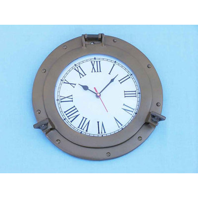 Myah Metal Wall Clock