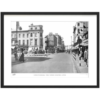 Cheltenham, The Town Centre C1950 by Francis Frith - Single Picture Frame Print