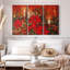 «Poinsettia éclairé» sur-225833342