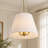 6- Light Dimmable Modern Farmhouse Chandelier