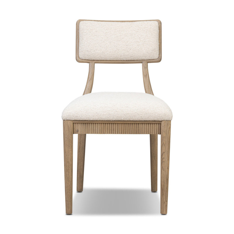 Burkhart Dining Chair-Palermo Cigar, Charter Oatmeal