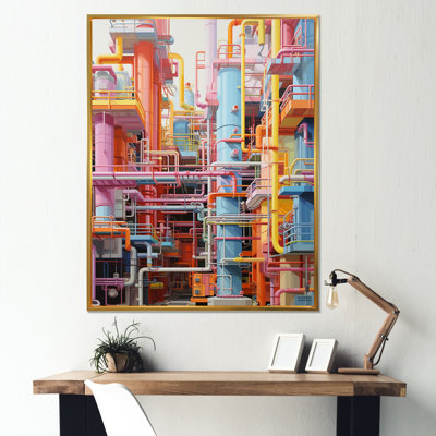 " Abstract Factory Colorful Minimalism "