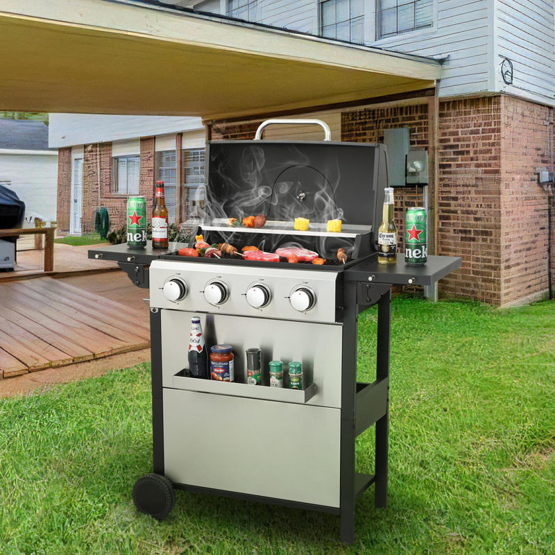 Burner Propane Gas BBQ Grill