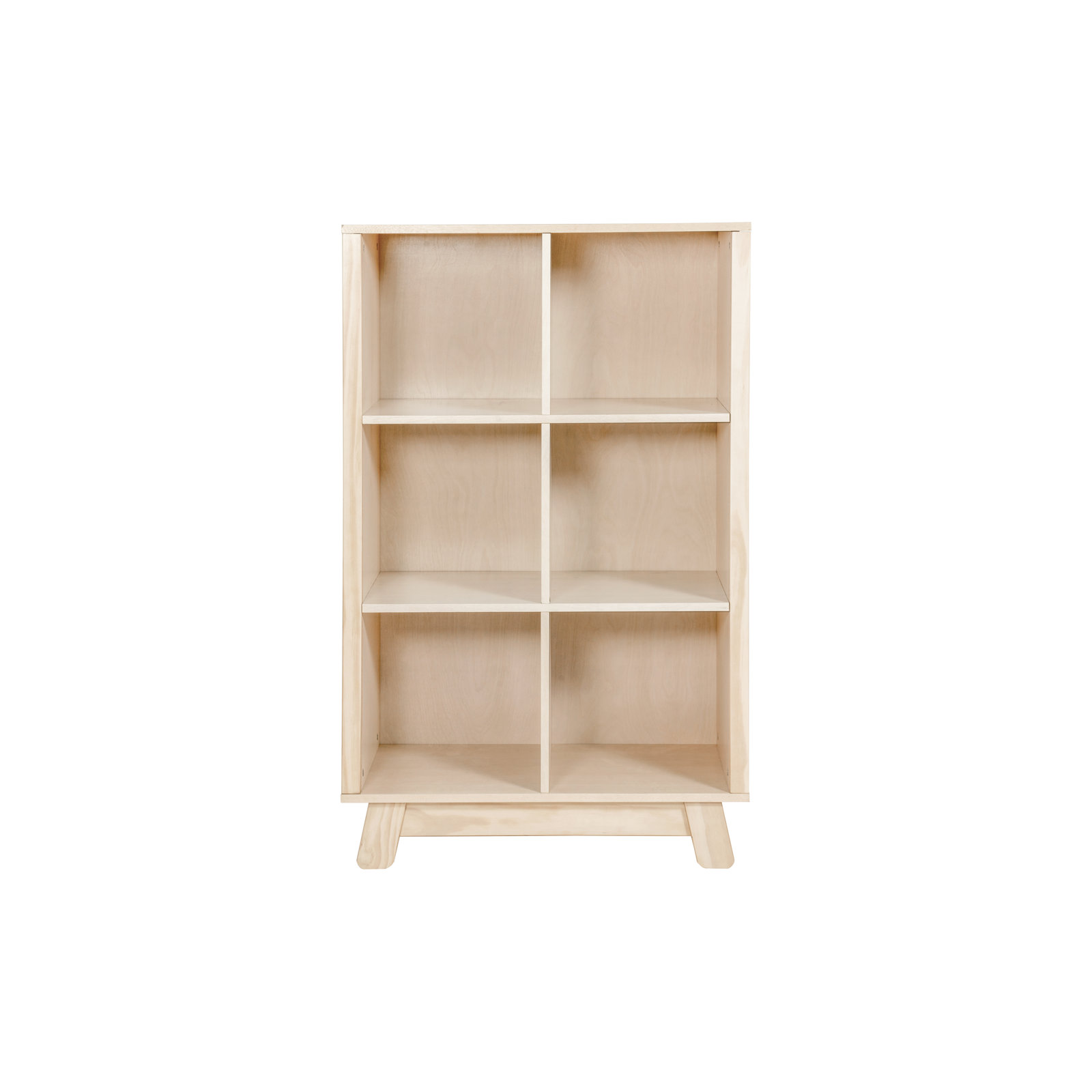 Hudson Cubby 48" H x 15.5" Kids Bookcase, Washed Natural