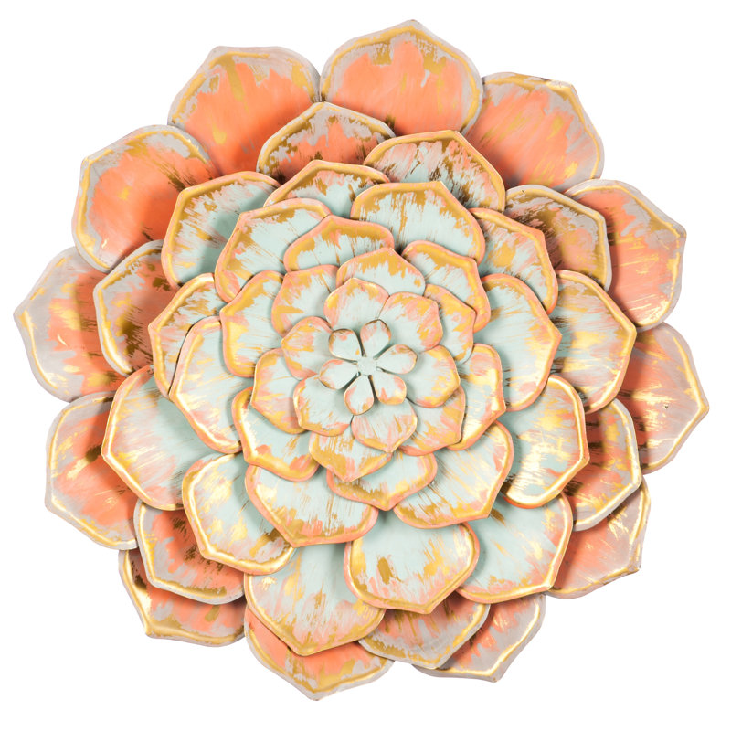 Boho Plants & Flowers Wall Decor on Metal