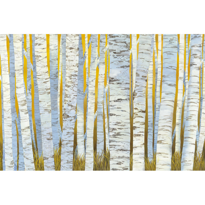 " Aspen Grove " by Kathrine Lovell Painting Print, 32" H x 48" W