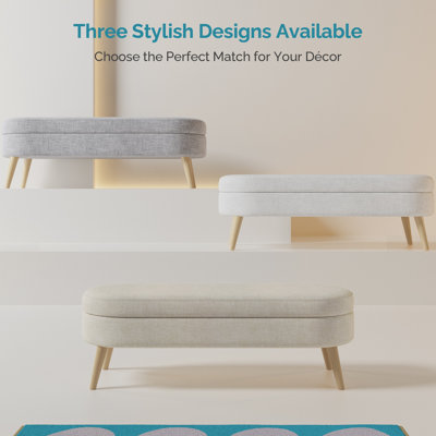 Banc de rangement 43,5 po