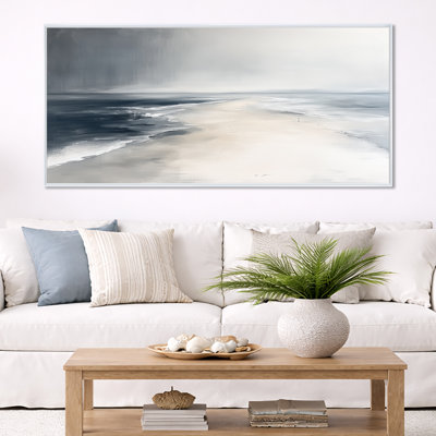 Calm Sea Decor, Ocean Canvas Wall Art, Fred
