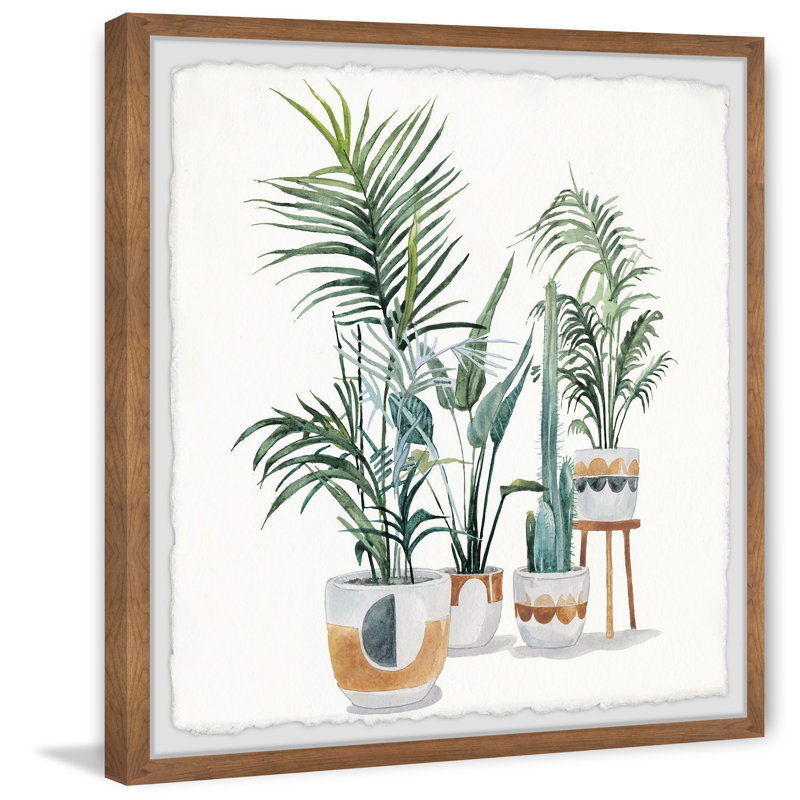 Beautiful Blooms - Single Picture Frame Painting, 51cm H x 51cm W