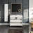 Alberthe 39" Single Bathroom Vanity Set-1555554636