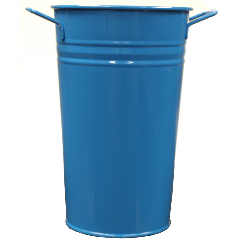 Marland Handmade Metal Table Vase, Blue