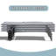 Chaise longue d'extérieur en métal Mayrelin-100141171