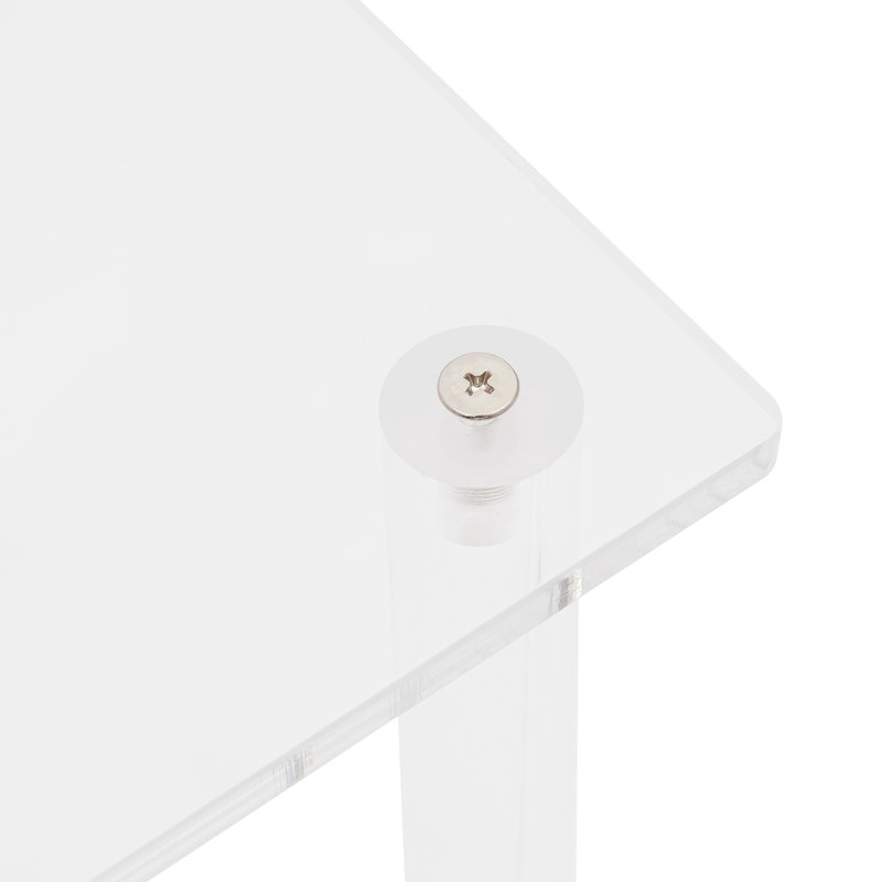 Présentoir transparent transparent 22Lbs par niveau