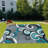 Swirl Pattern Area Rug, Soft And Lightweight, Suitable For All Seasons, Easy To Maintain And Easy To Clean, Machine Washable Carpet Floor Mat, Suitable For Living Room, Bedroom, Dining Room, Balcony, Hallway, Room Decor, Home Decor, Outdoor Decor-32970412-32970411
