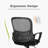 Office Ergonomic Task Chair(set Of 2)-744016995