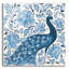 «Peacock Garden IV v2» par Miranda Thomas, art mural en verre acrylique-1295021755