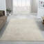 Tapis d'intérieur tissé à la machine en filigrane floral beige / ivoire Melby-298949239