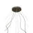 Cilindro 1 - Light Nickel Unique/Statement Pendant