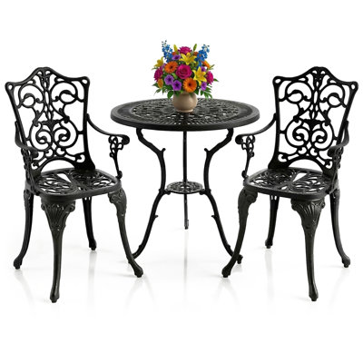 Muskego 2 - Person Patio Dining Set with Round Table