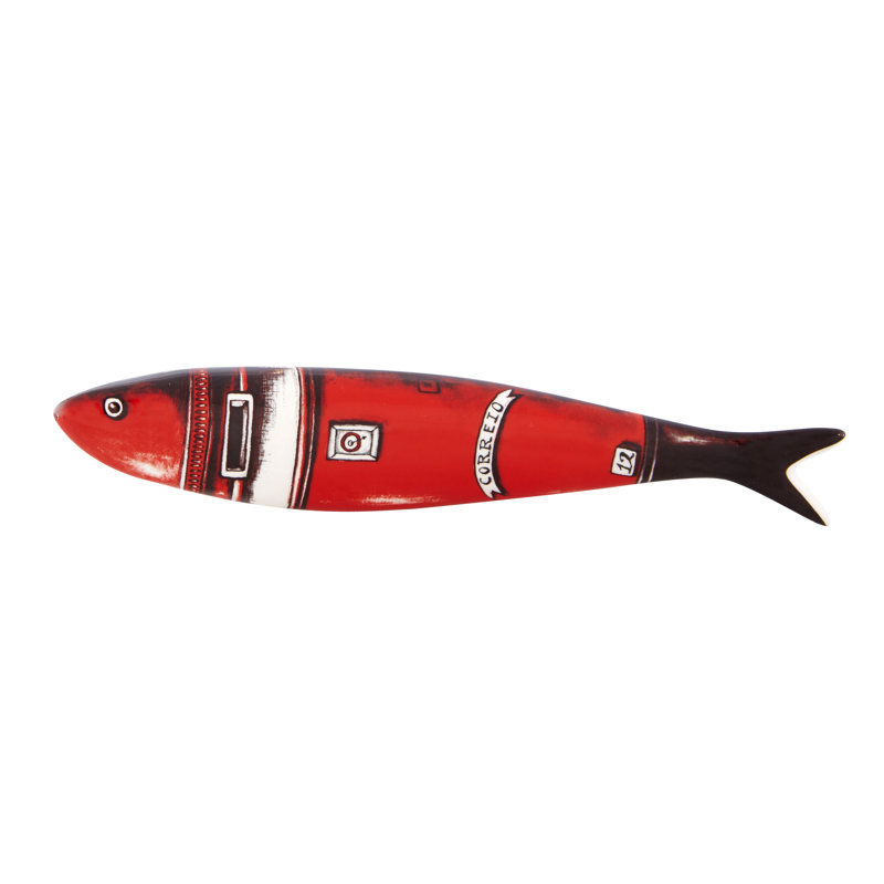 Sardine Handmade Coastal Nautical & Beach Wall Decor on Earthenware