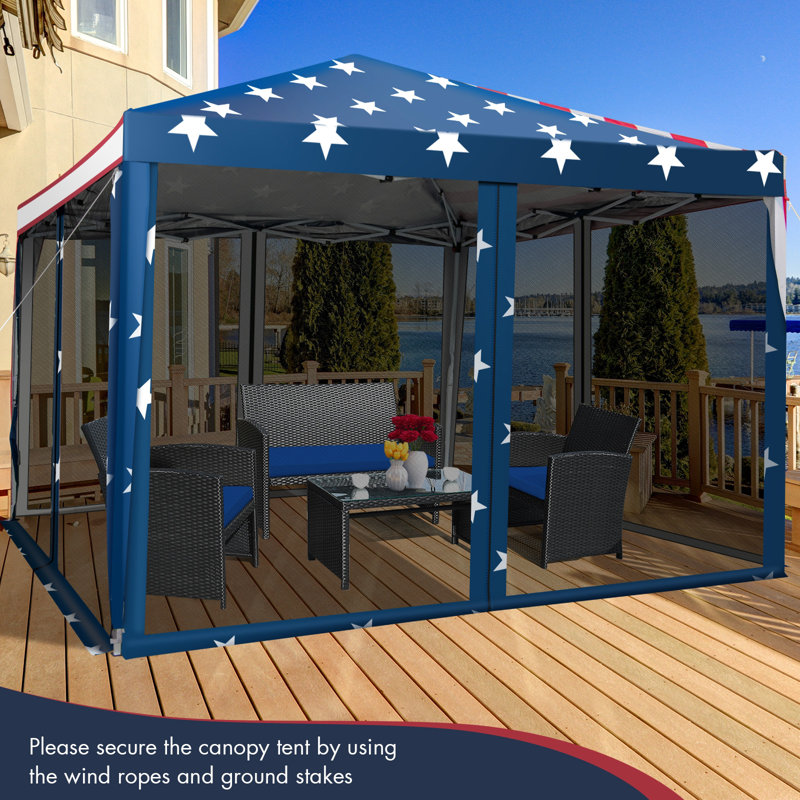120'' W x 120'' D Pop-Up Canopy